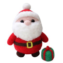 Set of 3 Felt Applique Kit DIY Christmas Santa Claus Felting Crafts for Kids