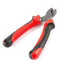 Red Black Handle High Carbon Steel Cable Wire Stripper Cutter Crimpers