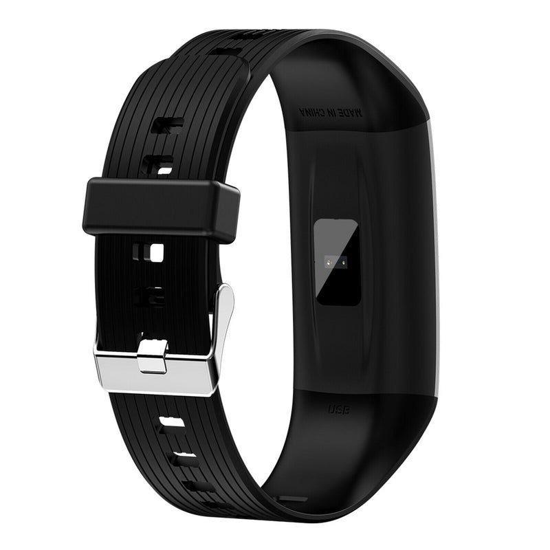Smart Watch Fitness Tracker Sports Bracelet Heart Rate Monitor Women Black