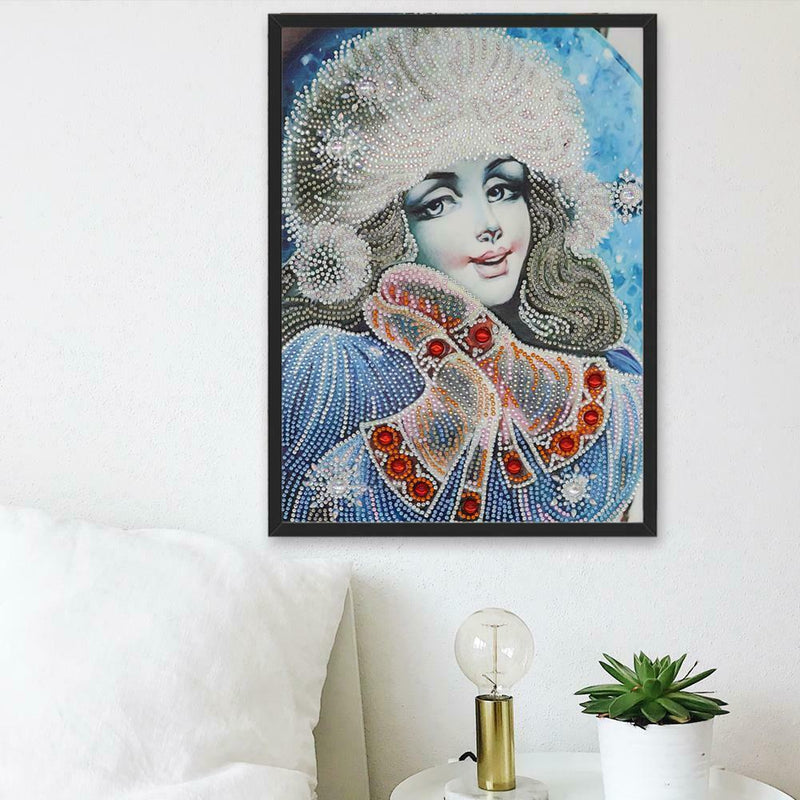 5D DIY Special Shaped Diamond Painting Beauty Cross Stitch Mosaic Craft Kit