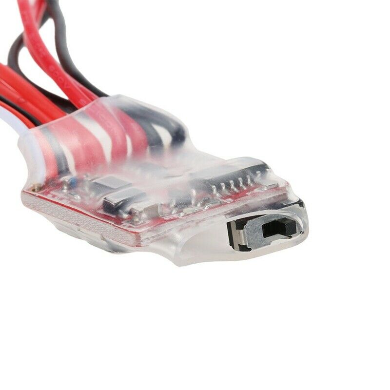 30A Mini Brushed ESC Brushed Electronic Speed Controller for RC Car for Con Q9P6