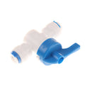 1/4''Inline New Ball Valve Quick Connect Shut Off forRO Water Reverse Osmosis â„–[