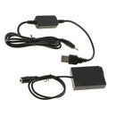 DMW-DCC9 DC Coupler Dummy Battery + USB Power Cable for Panasonic Lumix DMC GX1