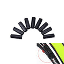 100x 4mm Bike Bicycle Cycling Brake Cable Crimps Housing Plastic End Tips Cap ME