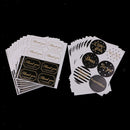 20 SHEETS DECORATIVE STICKERS SEALING PACKING LABELS CHRISTMAS DECORATIONS