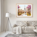 Painting By Numbers Kit DIY Tower Attraction Canvas Oil Art Picture Craft A