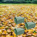 1Pcs Green Garden Lawn Leaf Yard Waste Bag Large Clean Up Container Tote Ga