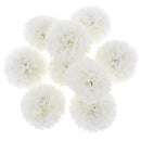 10-Pack Artificial Chrysanthemum Flower Bouquet Wedding Decor Beige