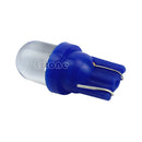 20x T10 12V Wedge 194 168 Blue LED Super Bright Plate Dashboard Side Light Bulb