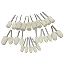 25x felt polishing points set reminders polishing wool diameter 3mm V4P2