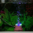 Mini Colorful Air 12LED Submersible Bubble Aquarium Fish Tank Light AC100-240V