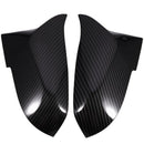 1 Pair Carbon Fiber Car Rear View Mirror Cover Cap For Bmw F20 F22 F30 F31