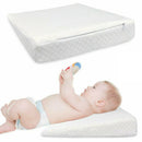 Newborn Anti-Spit Milk Wedge Pillow Baby Memory Foam Pillow Reflux Sleeping Crib