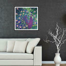 5D DIY Special Shaped Diamond Painting Peafowl Cross Stitch Craft Kits Wall Art