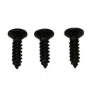 50pcs Acoustic Guitar Electric Guitar Electric Bass Panel Screw (Black) A