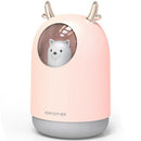 300ML Cute Pet Ultrasonic Air Humidifier Aroma Essential Oil Diffuser for H