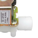 12V 1/2inch N/C Plastic Electric Solenoid Valve Magnetic Water Air Normally B5R3