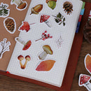 46Pcs The story about forest stickers set decorative stationery stickers  Pg J%o