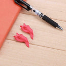 10pcs Silicone Correction Posture Writing Tool Hold Pen Stationery(Mixed) A