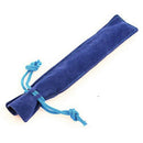 50 Pcs Blue Velvet Pen Pouch Sleeve Holder Single Pen Bag Case Pencil Bag B6N6