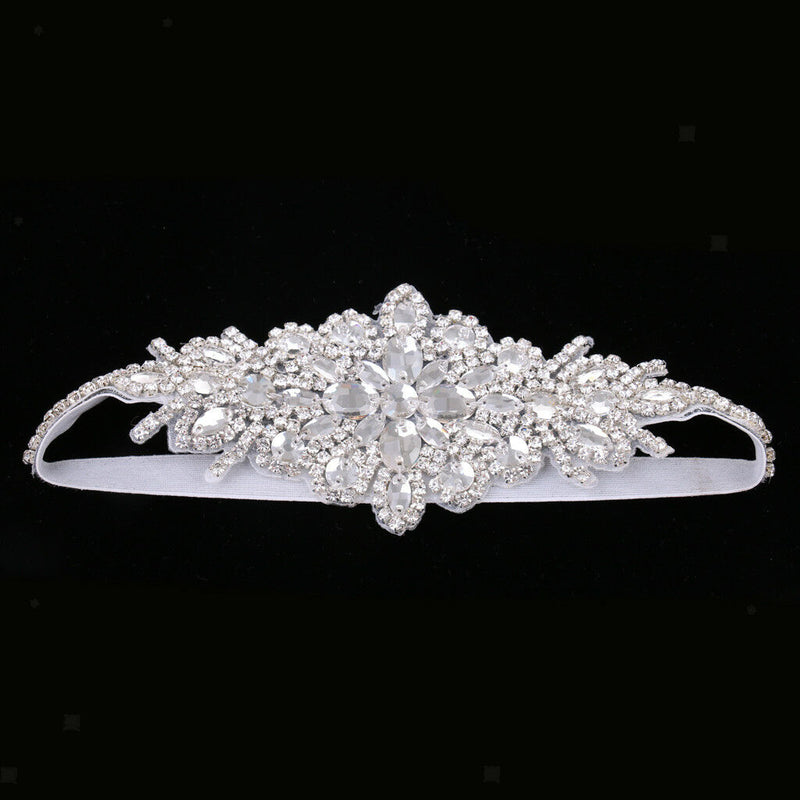 Ladies Sparkling Crystal Rhinestones Headband Wedding Prom Headpiece
