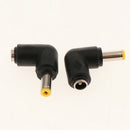10 Pack L Type Male to Female Terminal Charging Connector, DC Power Plug
