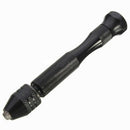 Mini mini Aluminum Hand Drill With Keyless Chuck +10x Twist Drills Rotary T