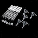 MagiDeal 5pcs 10ml Empty Mascara Tube Liquid Bottle+Rubber Inserts+Funnel