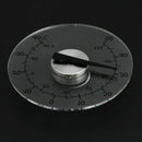 Circular Transparent Outdoor Window Thermometer Temperature Weather Station K4R1