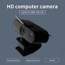 2K Webcam with Built-in Microphone USB Beauty Web Camera with Privacy Cover