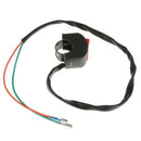 For Motorcycle Modified Handlebar Red Switch LED Headlight Seat Switch D ROW