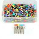 100Pcs Dental Lab Nylon Materials Closure Small Flat Polishing Brushes O3F6