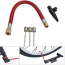 Inflate Pump Hose Adapter Needle Valve Basketball Football Air Bed Bike Tyre New