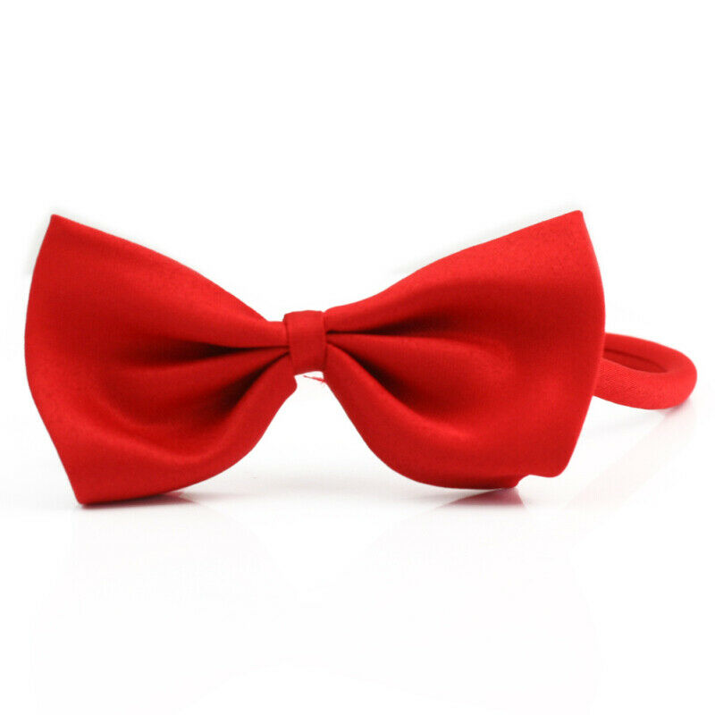 Charm Dog Cats Bow Tie Necktie Dog-Collar Dog Jewelry Clip On Collar Bow T JVT