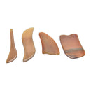 4pcs Massage Scrapping Board Ox Horn Lightweight Gua Sha Board Body Care Rel Hn