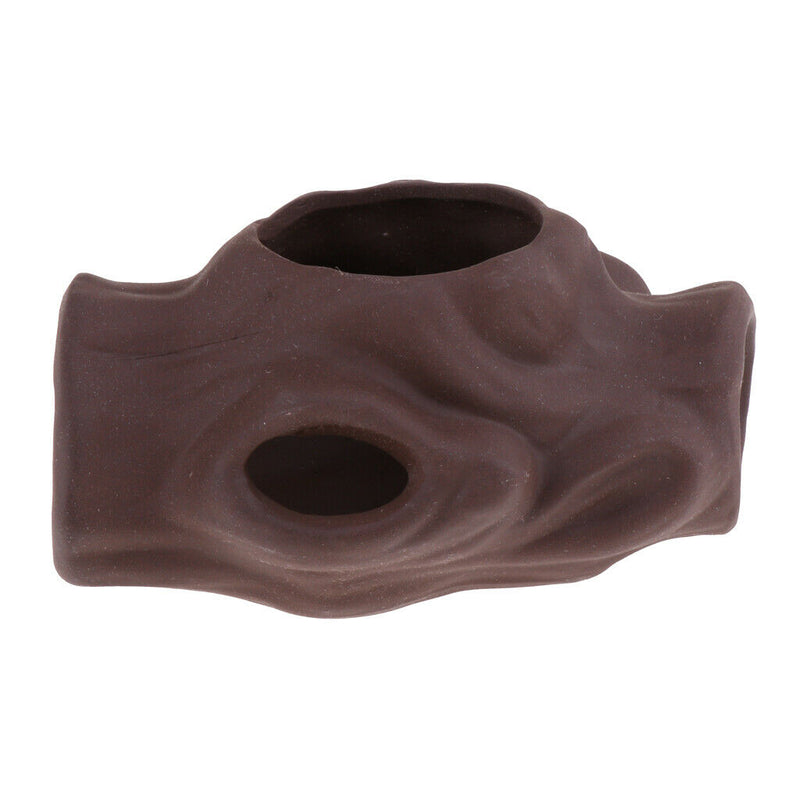 2 Pack Ceramic Aquarium Fish Tank Hiding Cave Fish Tank Ornaments