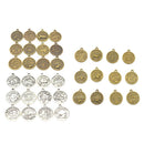 36pcs HOROSCOPE Zodiac STAR SIGN PENDANT CHARMS FOR JEWELRY MAKING FINDINGS
