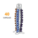 Filter Pod Holder Display Stand Storage Rack 40 Coffee Capsule Rotating Desi Nw