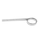 Trumpets Valve Slide Ring Pull Ring Chrome Plated Replacement Brass Instrument