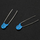 30pcs 1000V 10nF Radial Lead DIP High Voltage Ceramic Capacitor Blue E6K8 Z6T5