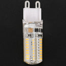 5 X G9 64 LED Bulb Lamp 3W AC220-240V SMD3014 warm white, 180-200lm