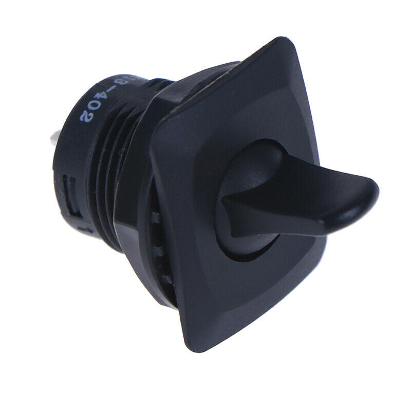 R13-402A Black 2Pin ON-ON Maintained 2Position SPDT Round Toggle Switch J Kw