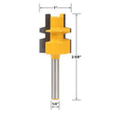 1/4" Shank Drawer Front Joint Slash Rail & Stile Router Bit Cutter Tool