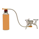 Outdoor Camp Stove Gas Regulator, Propane Refill Adapter, Cylinder Tank Coupler,