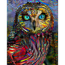 Full Round 5D Diamond Painting DIY Animal Rhinestone (Splicing Owl B2456)