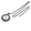 Large new quartz pocket watch Fashion trend Roman scale design magic glass  J9N3
