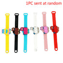 1PC Portable Alpaca Sillicone Soap Bracelet Wristband Hand Dispenser Hand BSEAU
