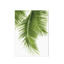 Nordic Green Palm Leaf Canvas Art Poster Print Wall Picture Home Decor M