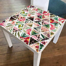 Removable Self-Adhesive Waterproof Wall Decals Table Desk Tops Cloth Wall D H3Q7
