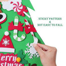 DIY Large Felt Christmas Tree Ornaments Xmas Gifts Wall Hanging Decor 2020
